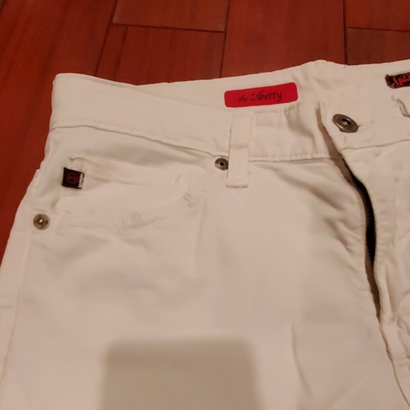 AG CAPRI WHITE PANTS - Picture 2 of 5